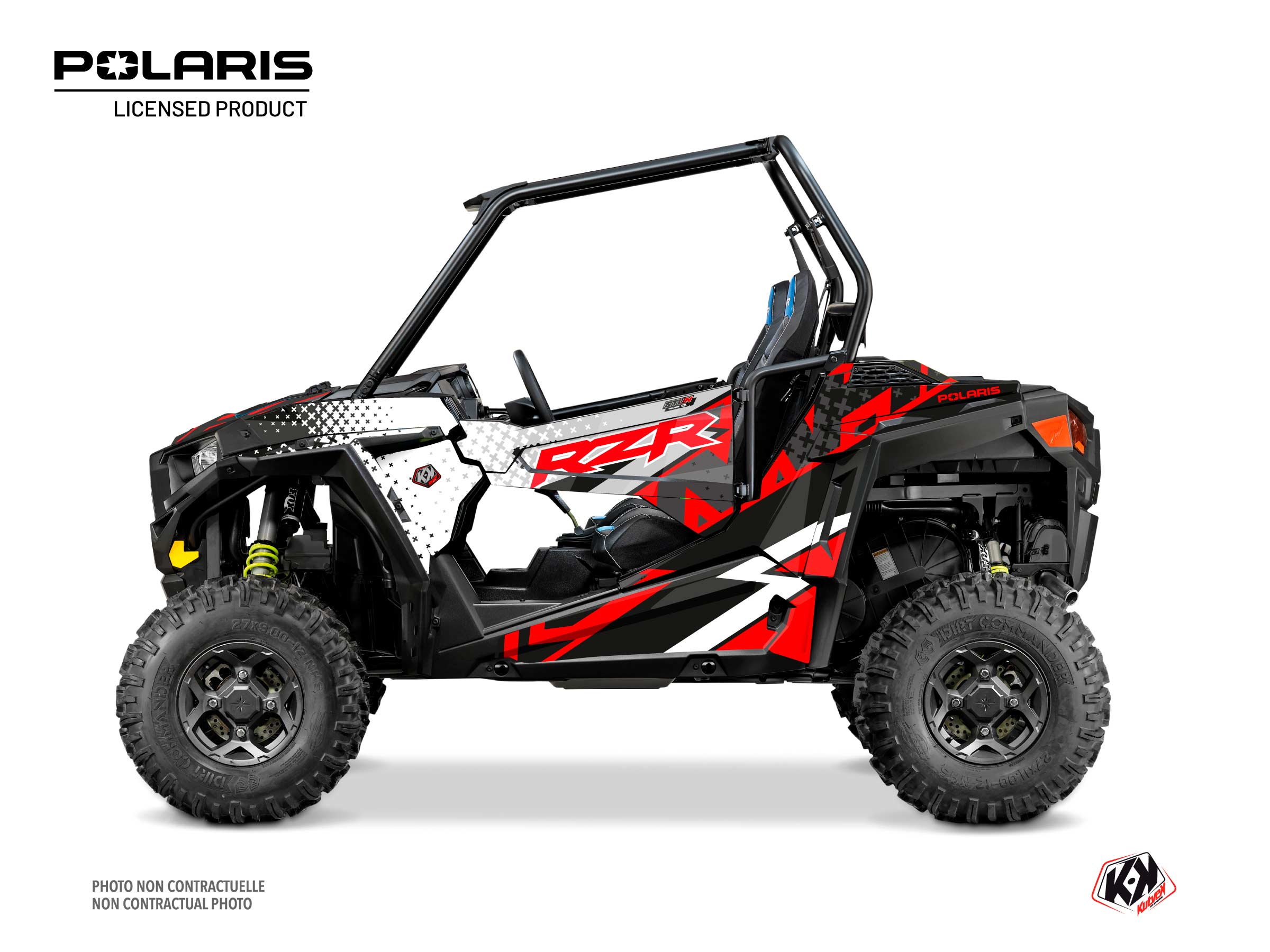 Kit Déco SSV Stun Polaris RZR S 1000 Blanc