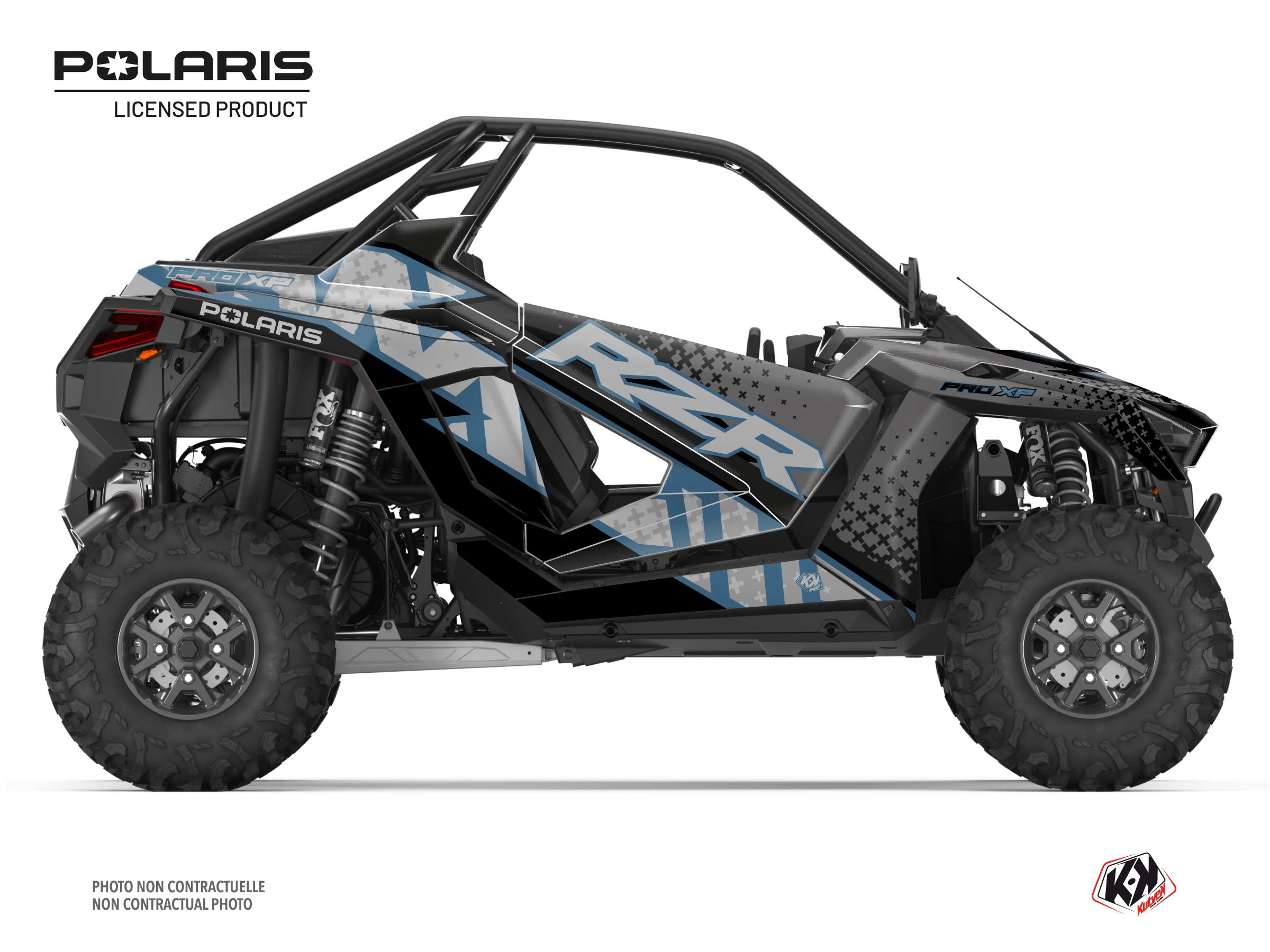 Polaris RZR PRO XP UTV Stun Graphic Kit Blue