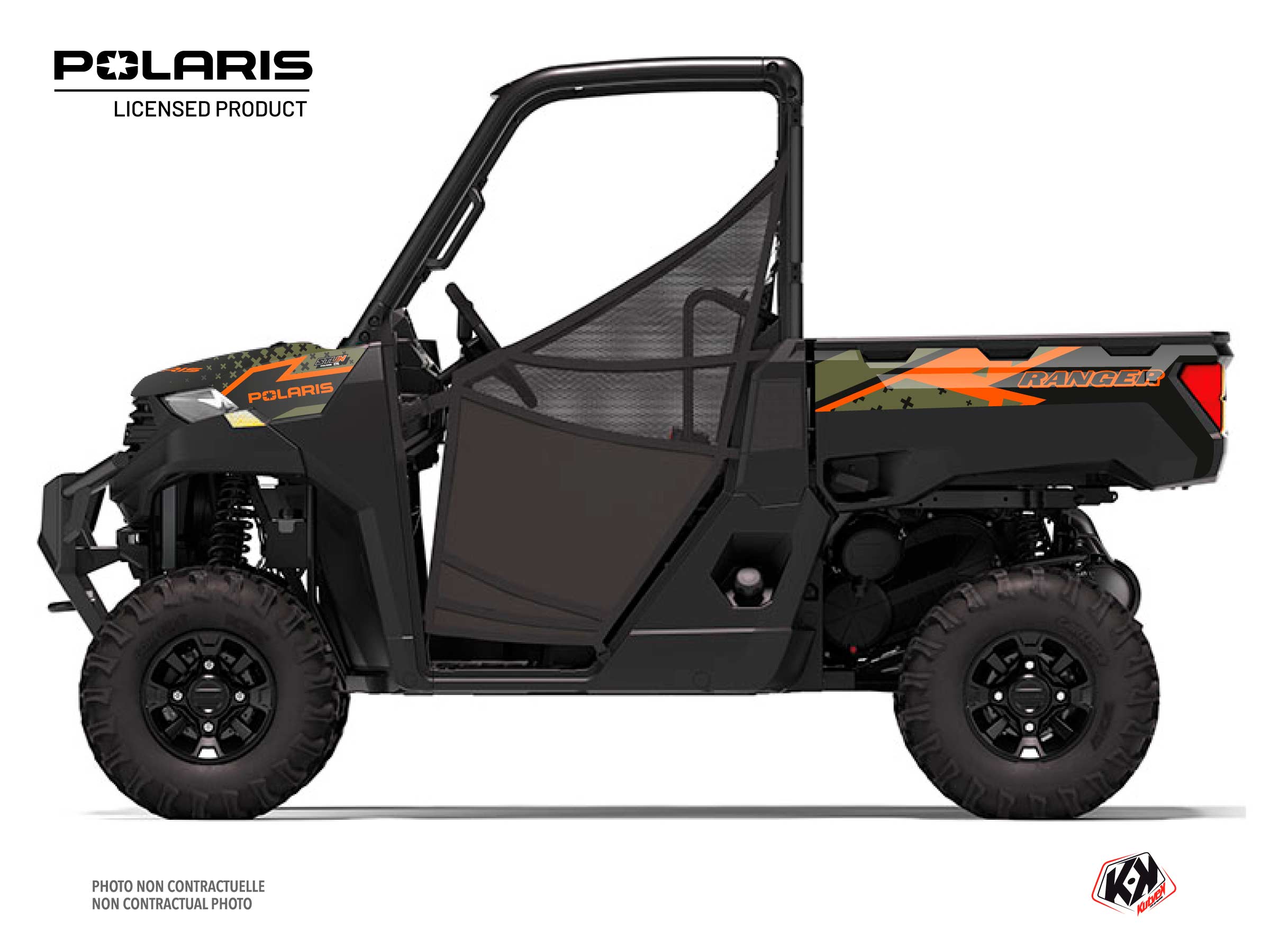 Kit Déco SSV Stun Polaris Ranger 1000 Vert