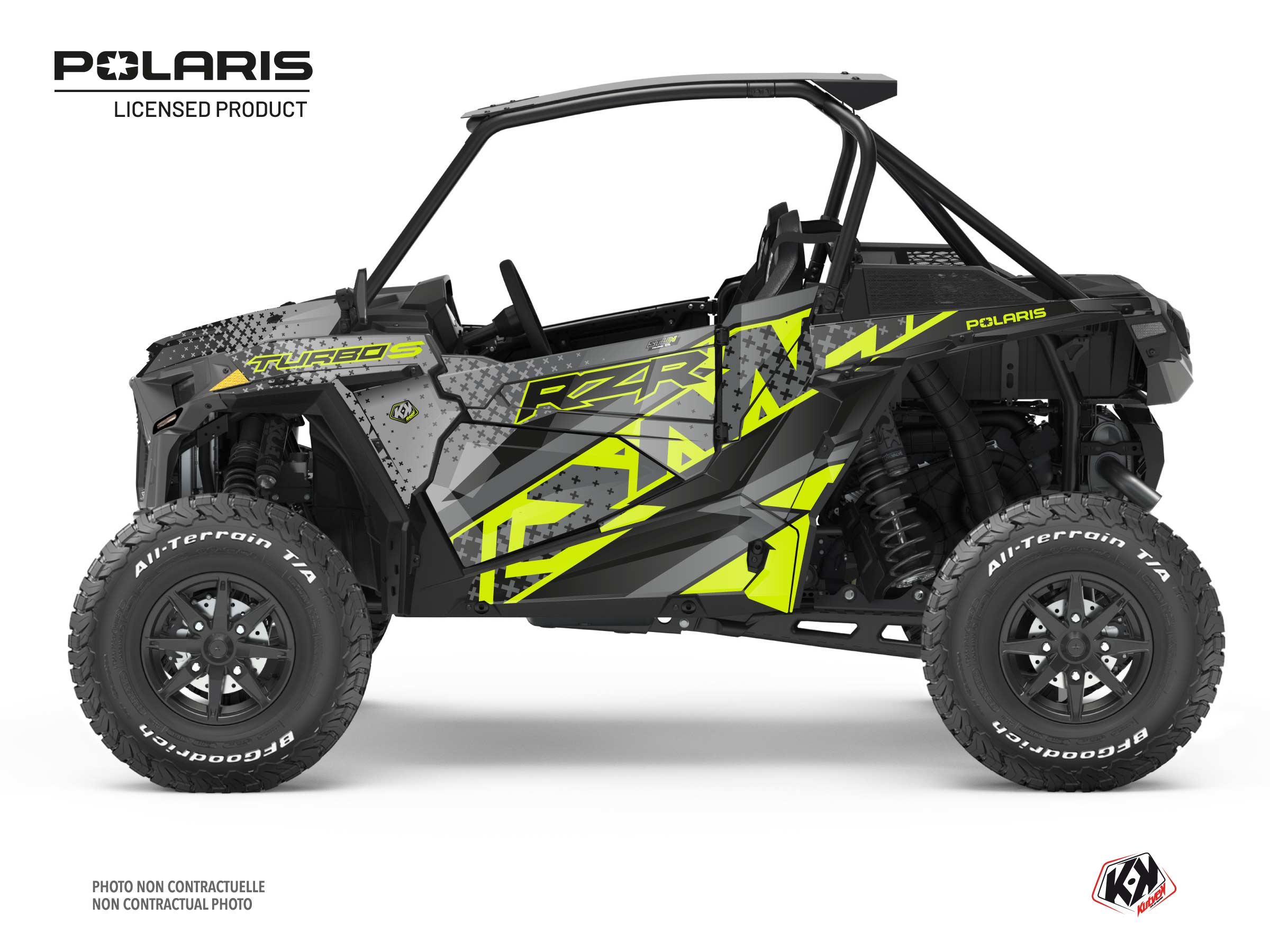 Kit Déco SSV Stun Polaris RZR Turbo S Jaune