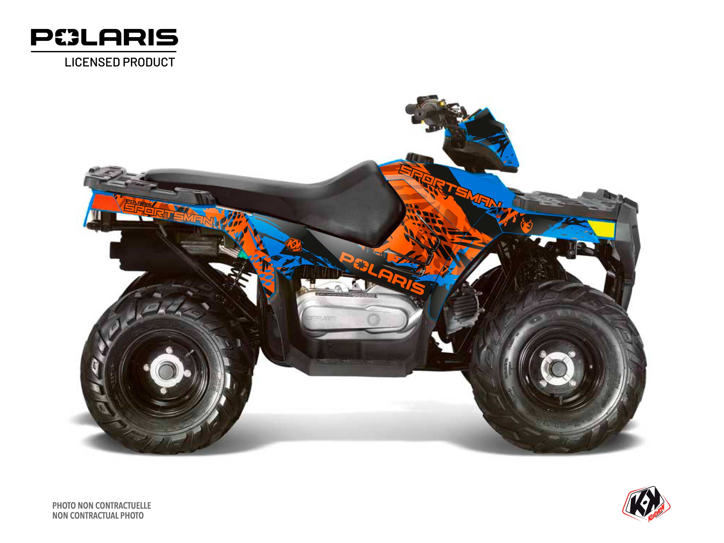 Kit Déco Quad Chaser Polaris 90 Sportsman Bleu