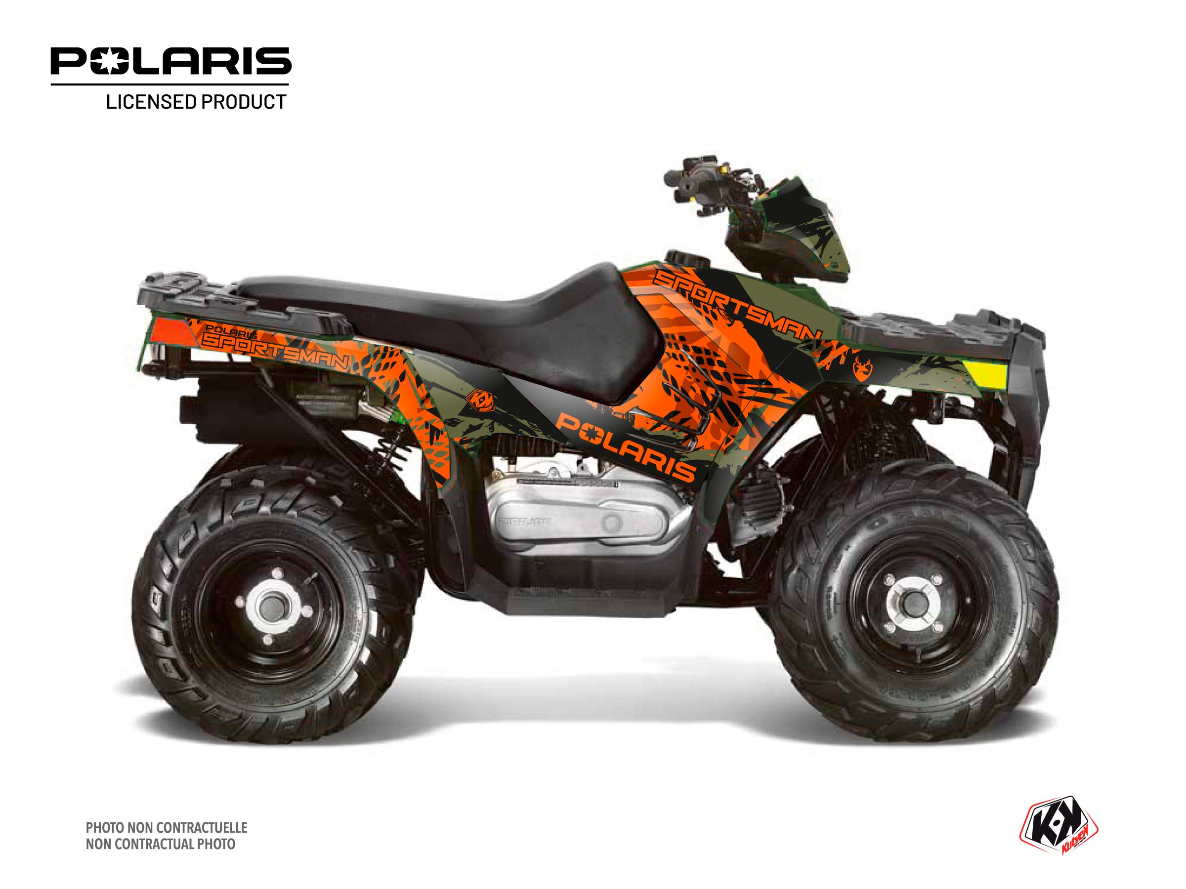 Kit Déco Quad Chaser Polaris 90 Sportsman Vert