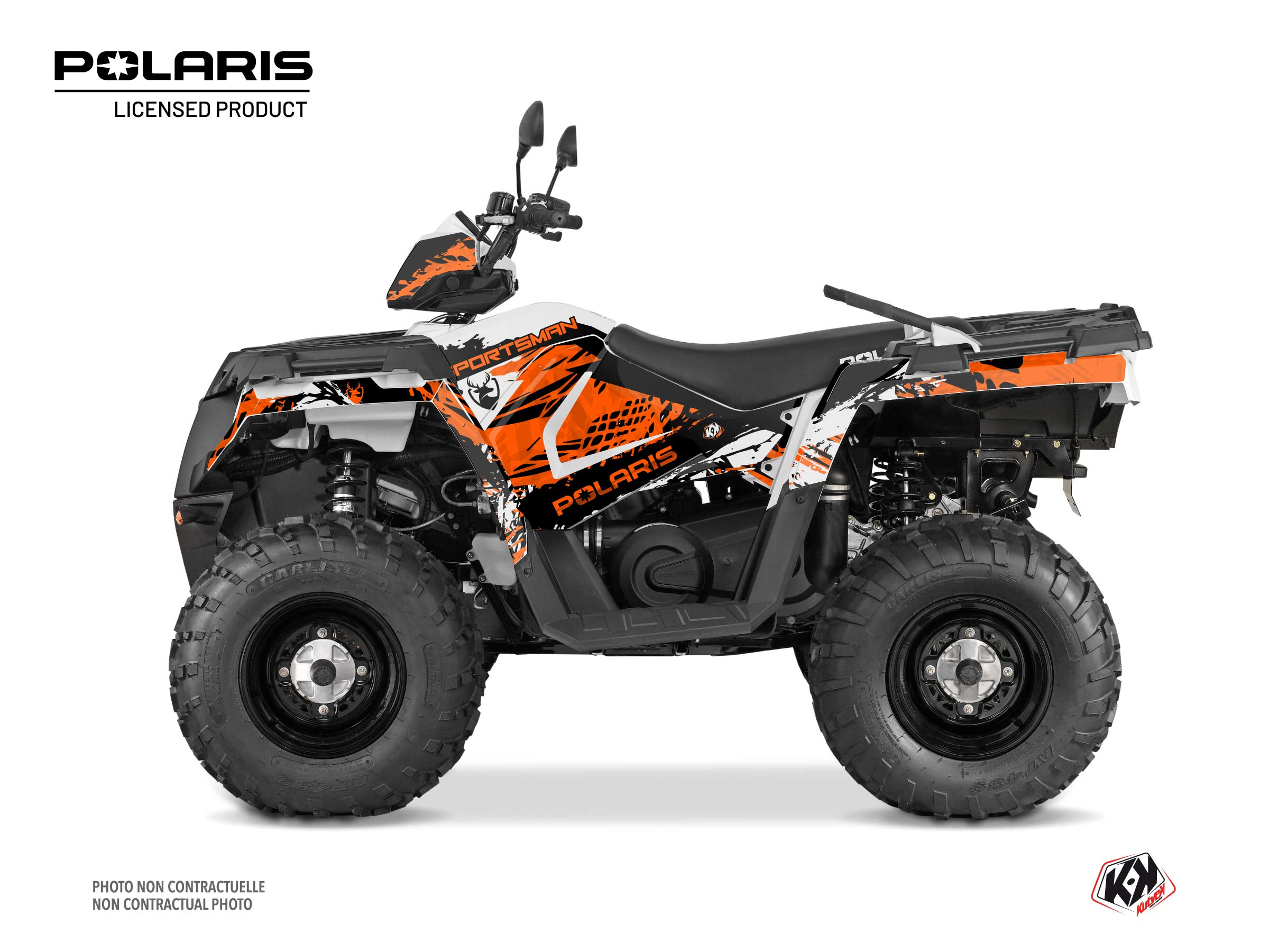 Kit Déco Quad Chaser Polaris 570 Sportsman Touring Blanc