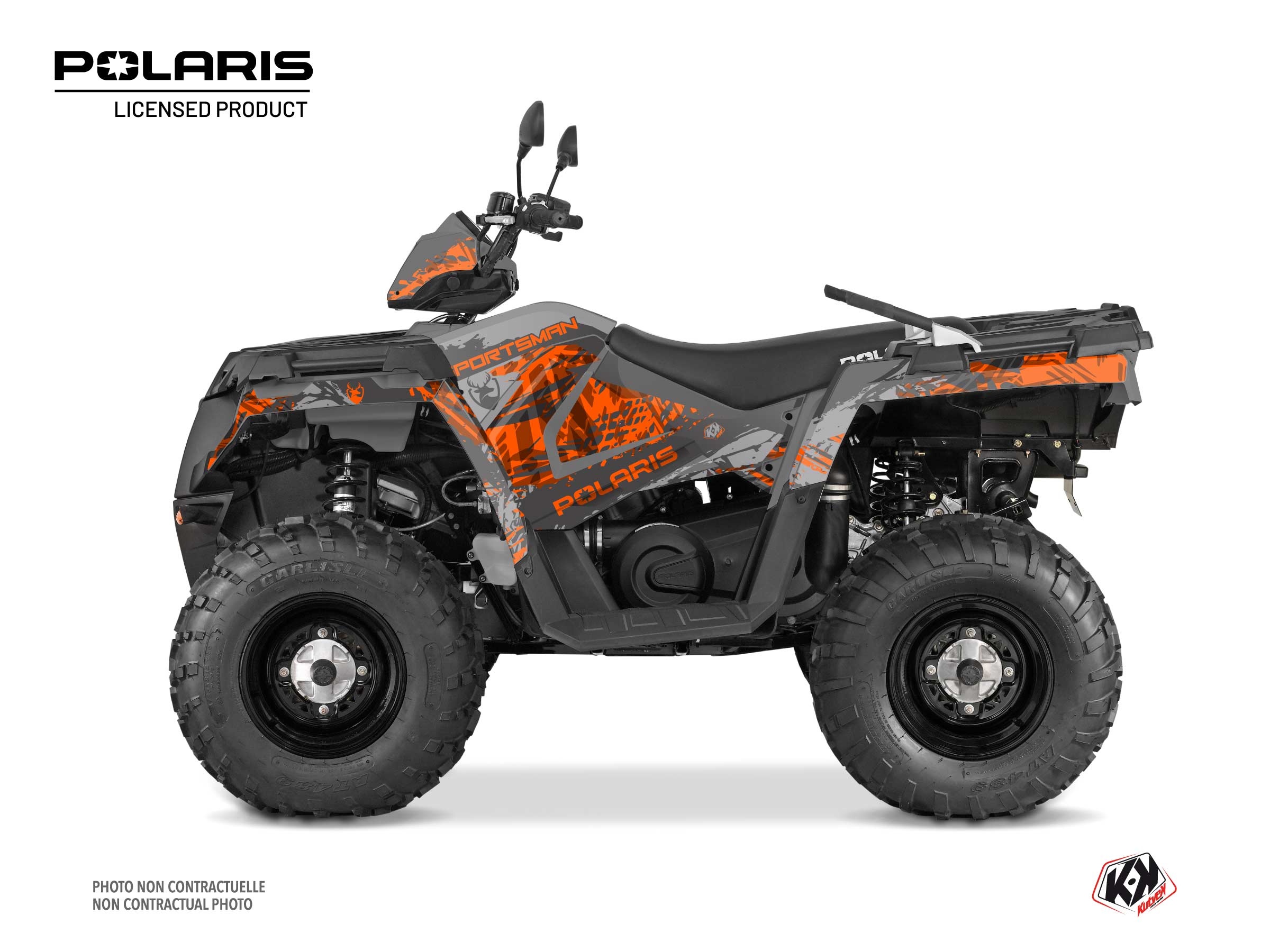 Kit Déco Quad Chaser Polaris 570 Sportsman Touring Gris