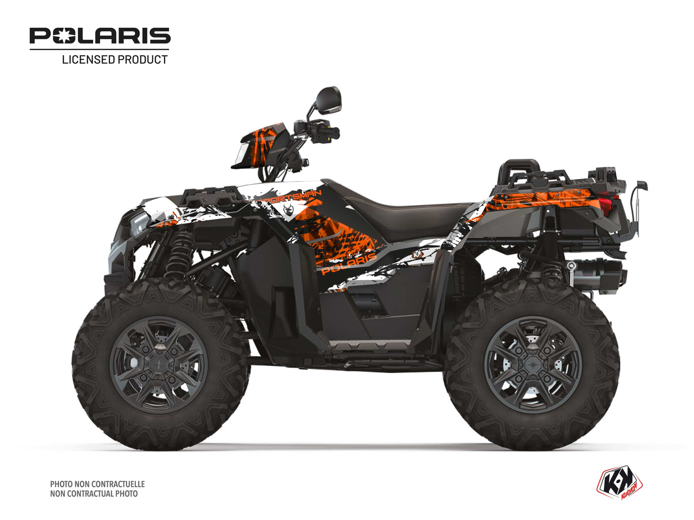 Kit Déco Quad Chaser Polaris 1000 Sportsman XP S Forest Blanc