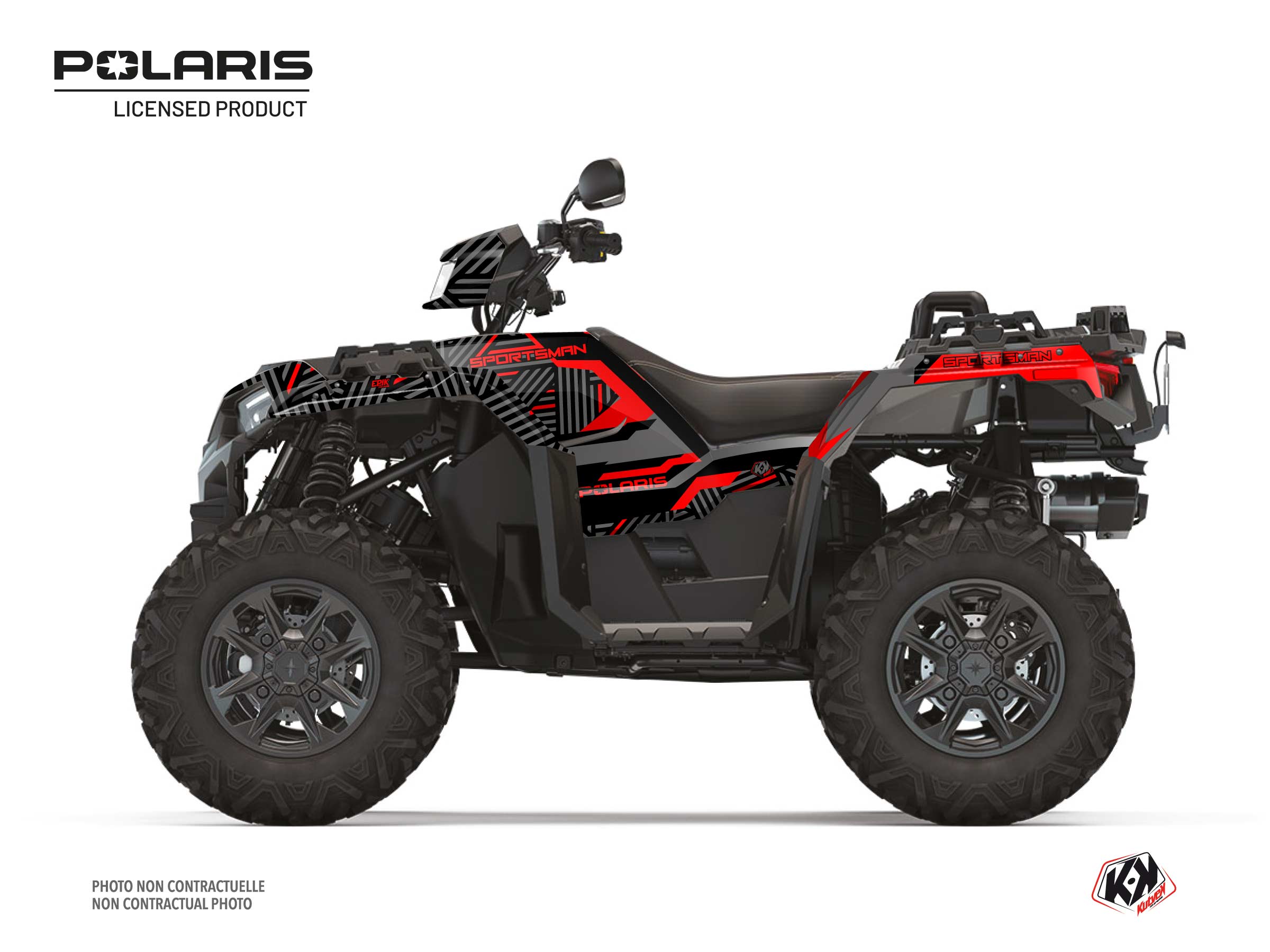 Kit Déco Quad Epik Polaris 1000 Sportsman XP S Forest Noir