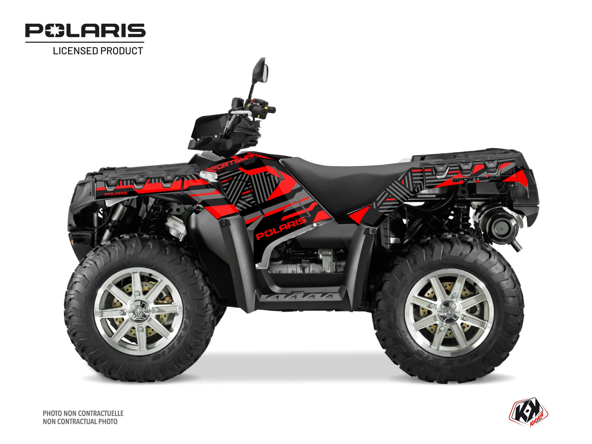 Kit Déco Quad Epik Polaris 1000 XP Sportsman Touring Noir