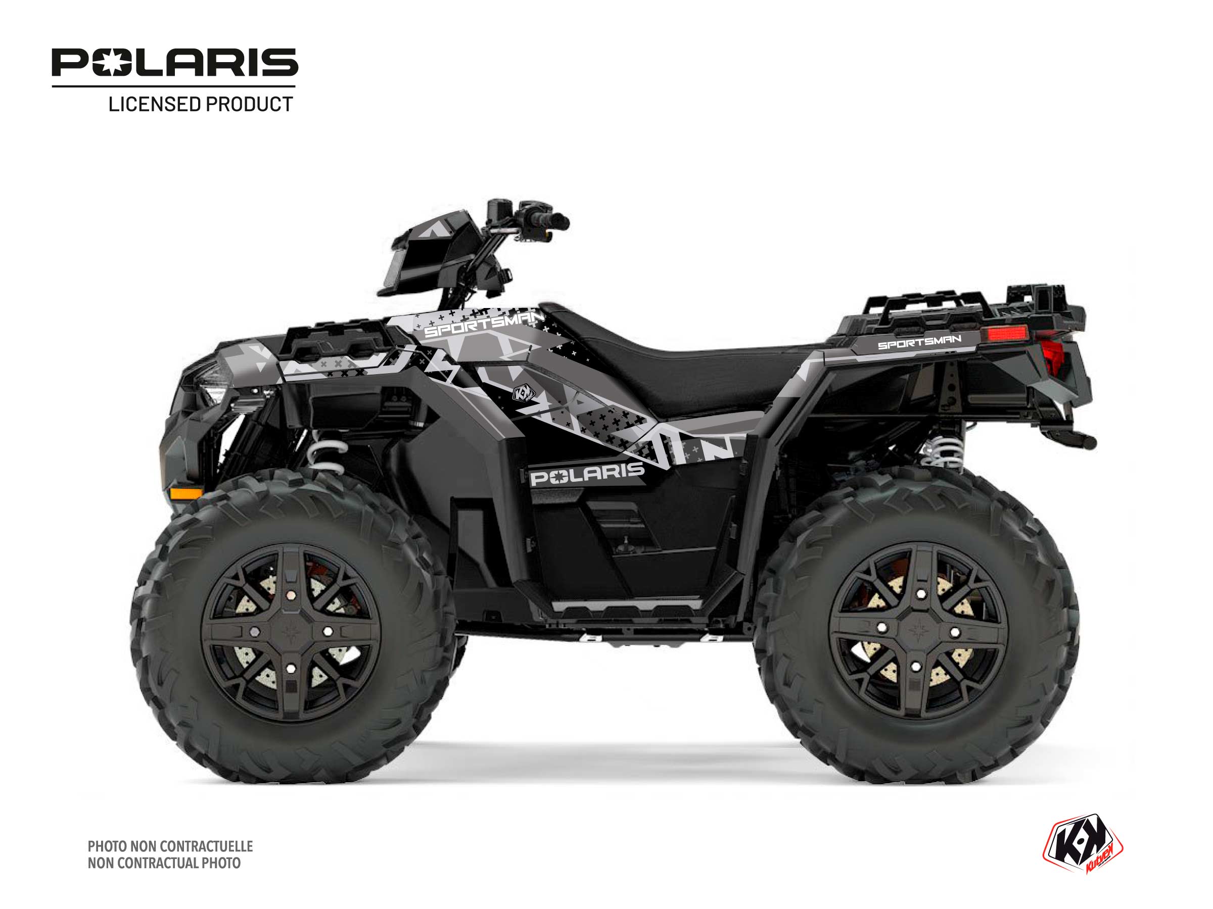 Kit Déco Quad Stun Polaris 1000 Sportsman XP Forest Gris