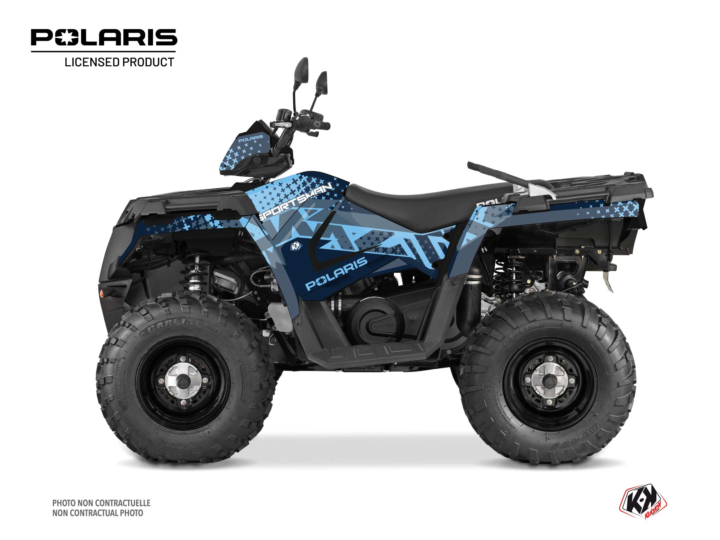 Kit Déco Quad Stun Polaris 570 Sportsman Touring Bleu