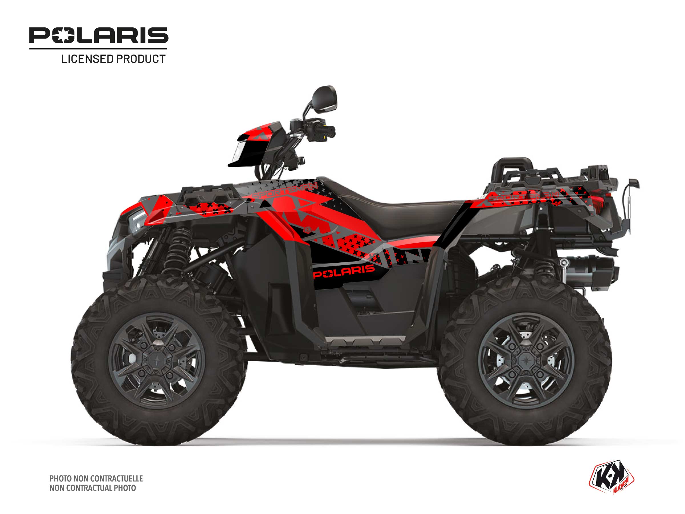 Kit Déco Quad Stun Polaris 1000 Sportsman XP S Forest Noir