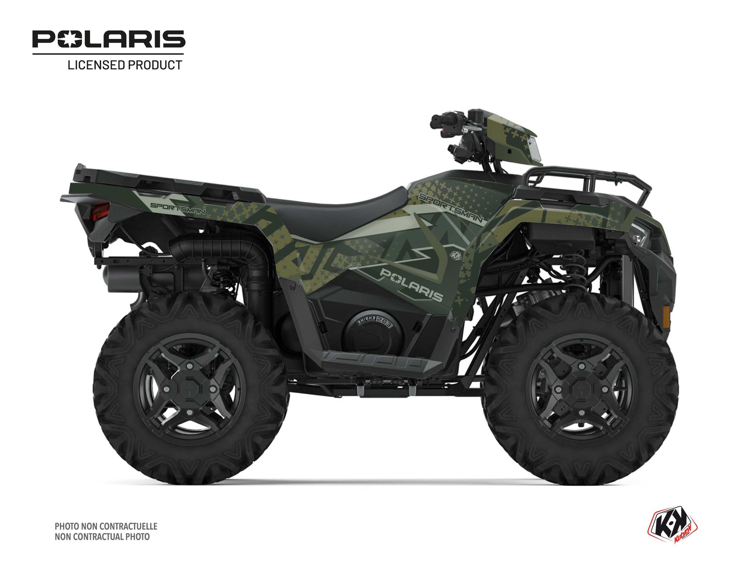 Kit Déco Quad Stun Polaris 570 Sportsman Vert