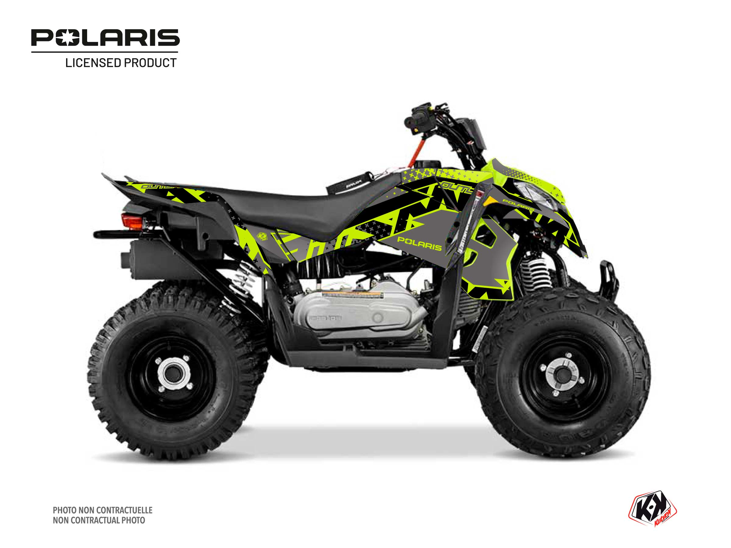 Kit Déco Quad Stun Polaris Outlaw 110 Gris