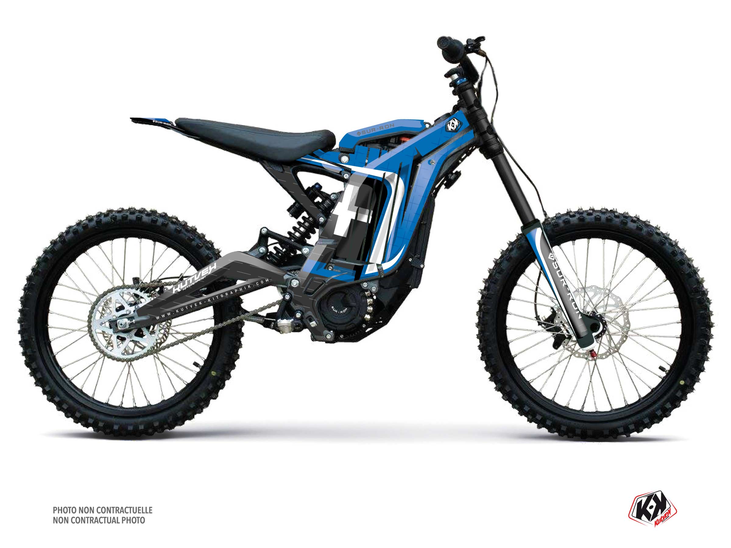 Sur-Ron Light-Bee Dirt Bike POLAR Graphic Kit Blue