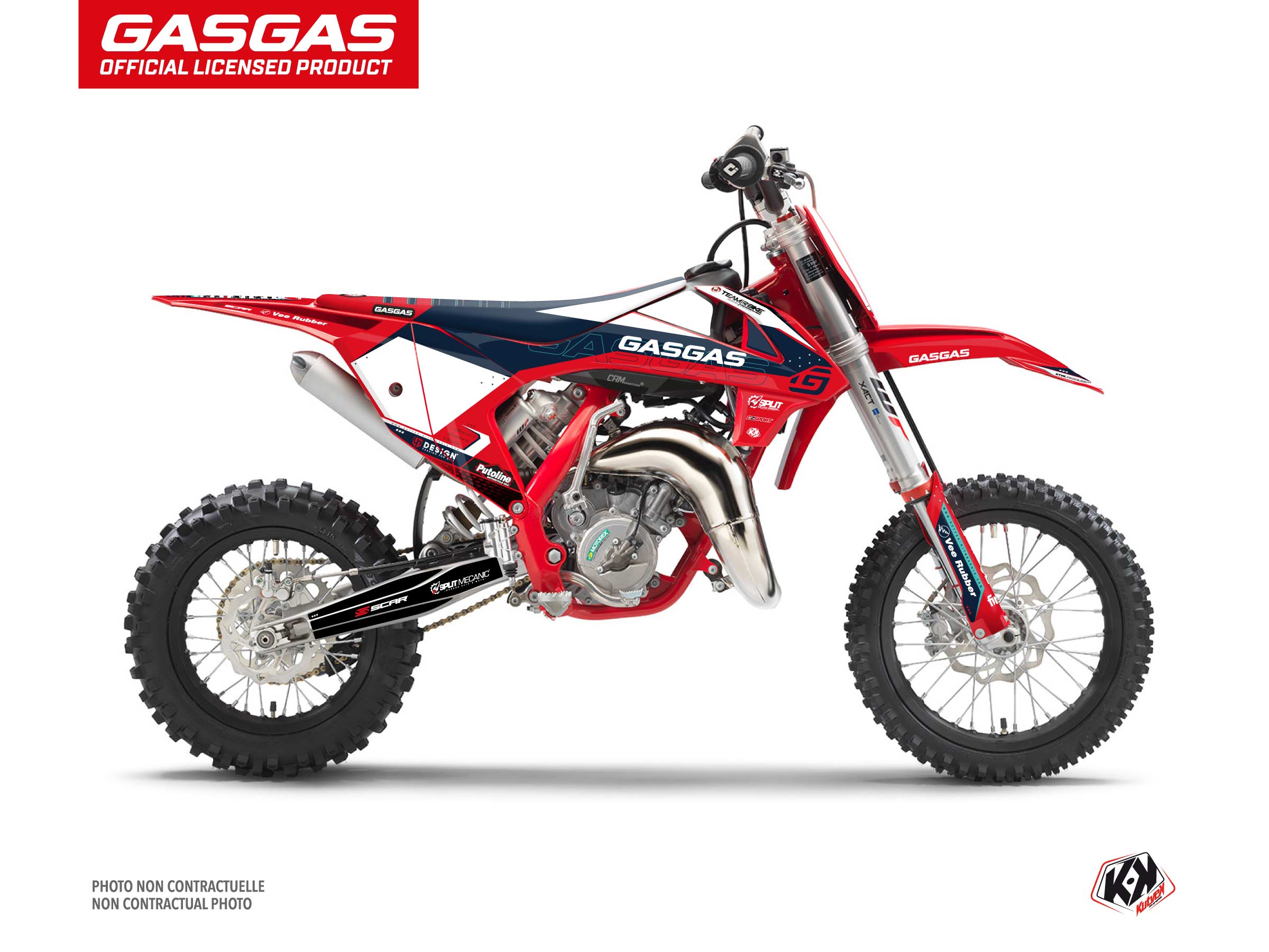 Gasgas Mc 65 Dirt Bike Replica Team Rbike K23 Graphic Kit