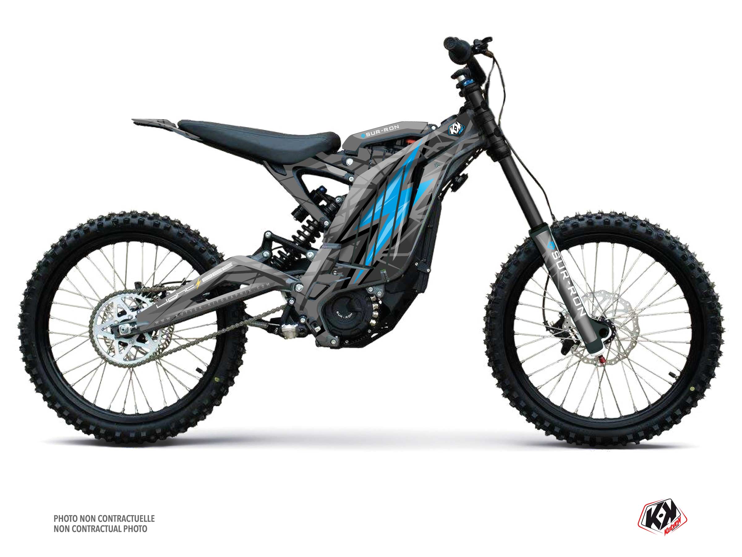 Sur-Ron Light-Bee Dirt Bike VOLT Graphic Kit Blue