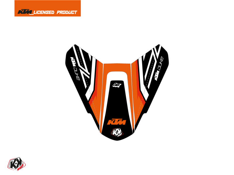 Kit Déco Capot de Selle Moto Crux KTM Orange