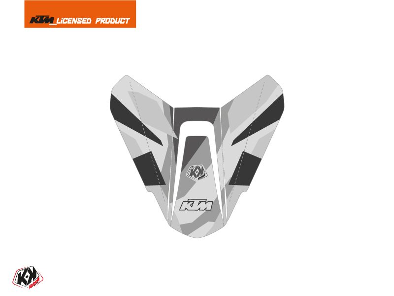 Graphic Kit Seat Cowl Moto Delta KTM Grey Orange