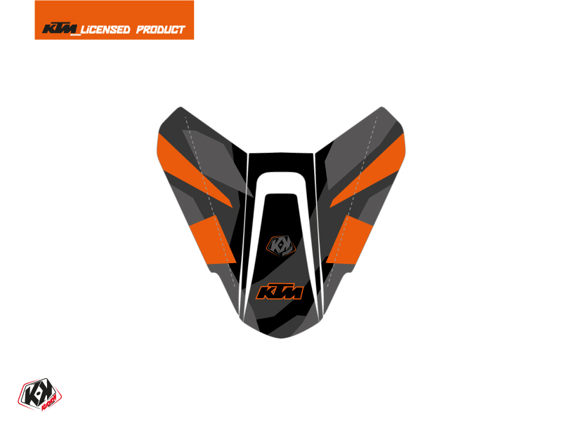 Graphic Kit Seat Cowl Moto Delta KTM Black Orange