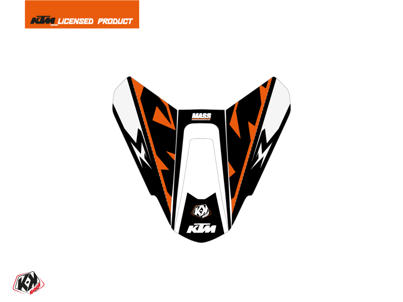Kit Déco Capot de Selle Moto Mass KTM Orange