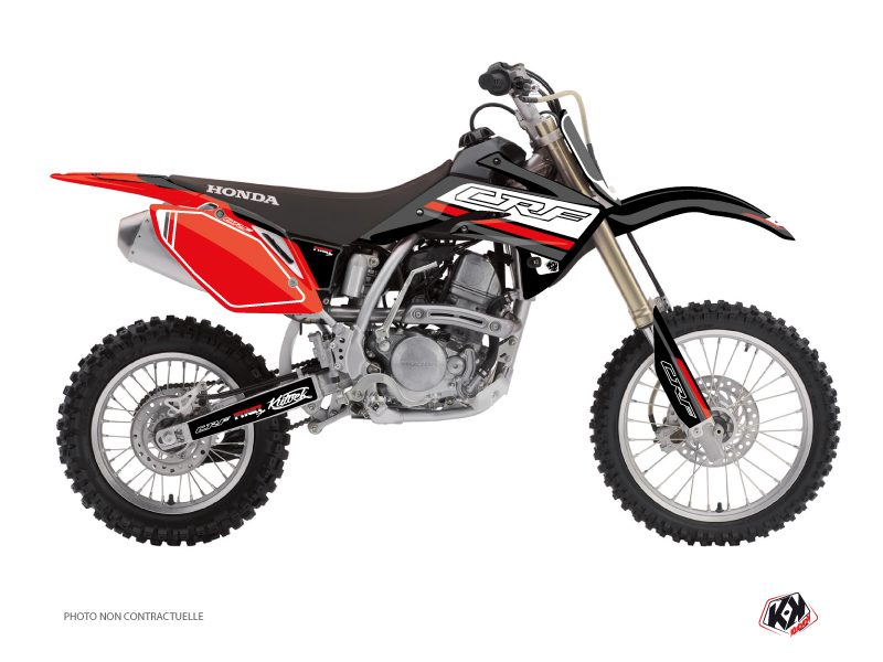 Kit Déco Moto Cross First Honda 150R CRF Noir