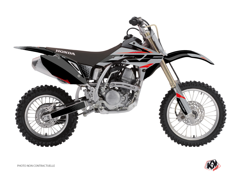 Honda 150 CRF Dirt Bike Nasting Graphic Kit Grey Red