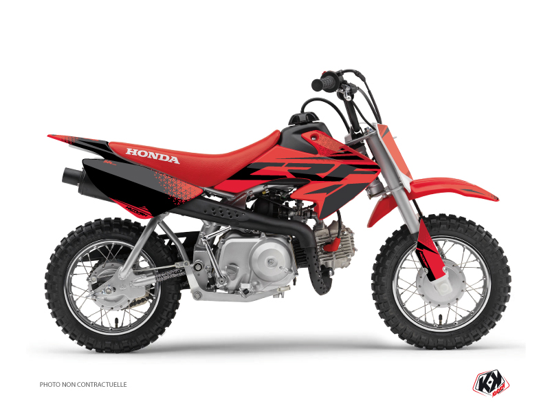 Honda 50 CRF Dirt Bike Nasting Graphic Kit Red