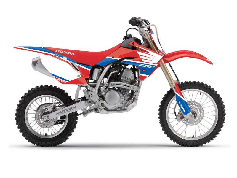 Kit Déco Moto Cross Wing Honda 150R CRF Bleu