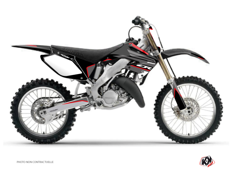 Honda 250 CR Dirt Bike Dyna Graphic Kit Black