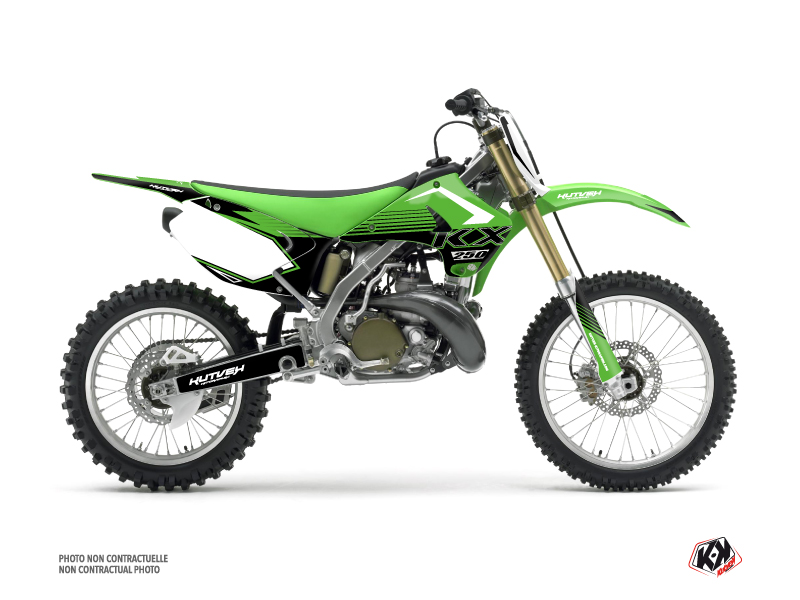 Kit Déco Moto Cross Claw Kawasaki 250 KX Vert