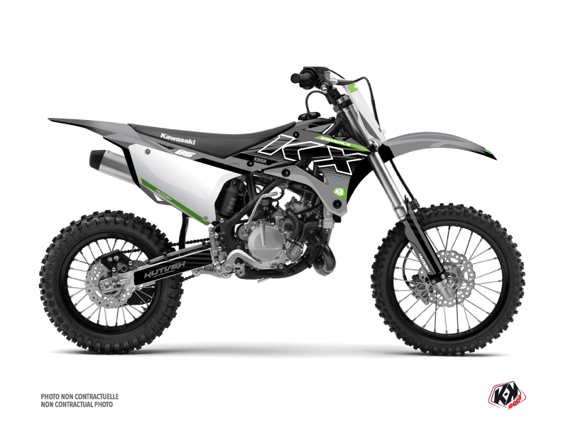 Kawasaki KX Dirt Live Kit Grey - Kutvek Kit Graphik