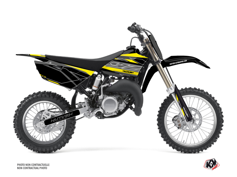 Kit Déco Moto Cross Outline Yamaha 85 YZ Jaune