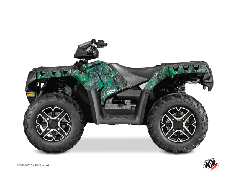 Polaris 850 Sportsman Forest ATV Camo Graphic Kit Green