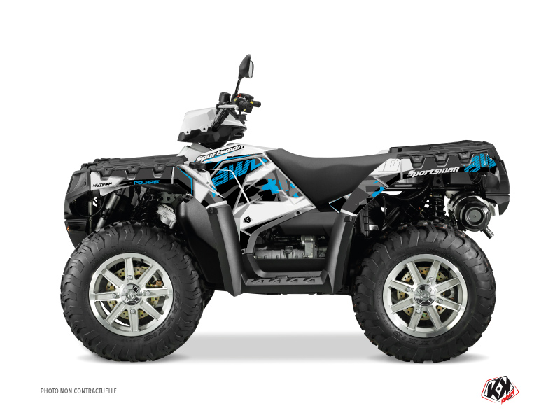 Kit Déco Quad Visor Polaris 550 Sportsman Forest Bleu