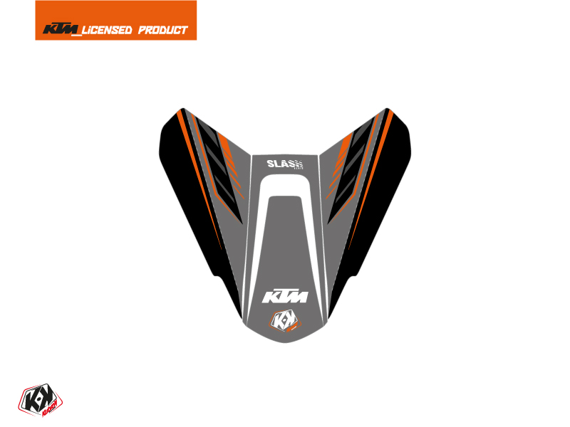 Graphic Kit Seat Cowl Moto Slash KTM Black Orange