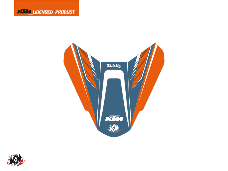 Graphic Kit Seat Cowl Moto Slash KTM Orange Blue