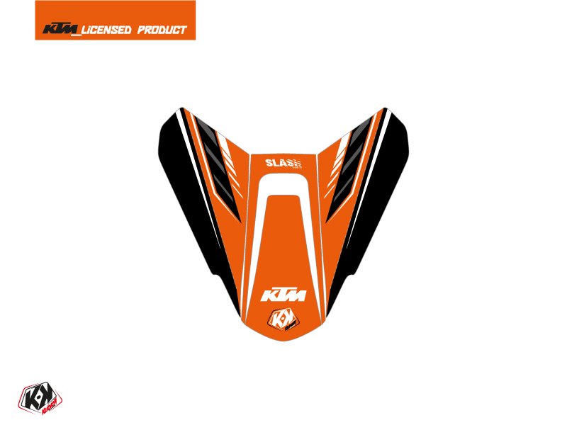 Graphic Kit Seat Cowl Moto Slash KTM Orange Black