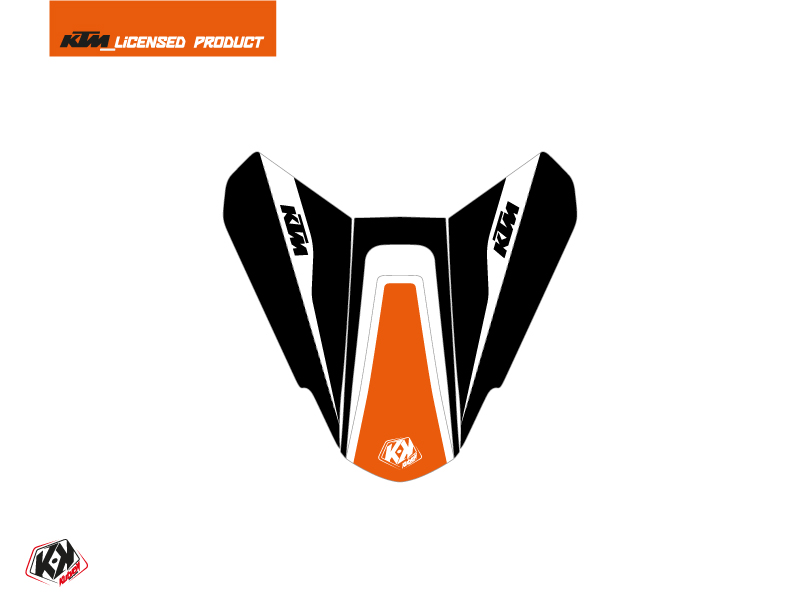 Graphic Kit Seat Cowl Moto Storm KTM Orange Black