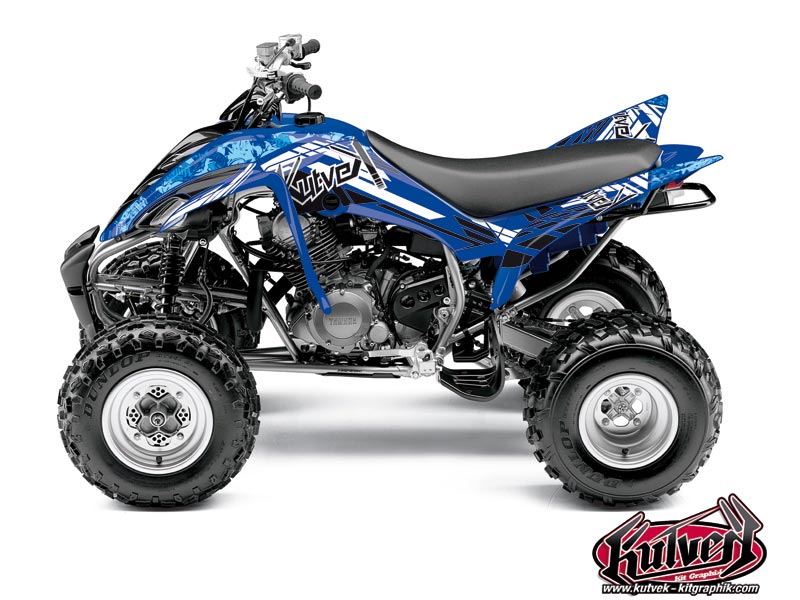 Yamaha 350 Raptor ATV Spirit Graphic Kit Blue