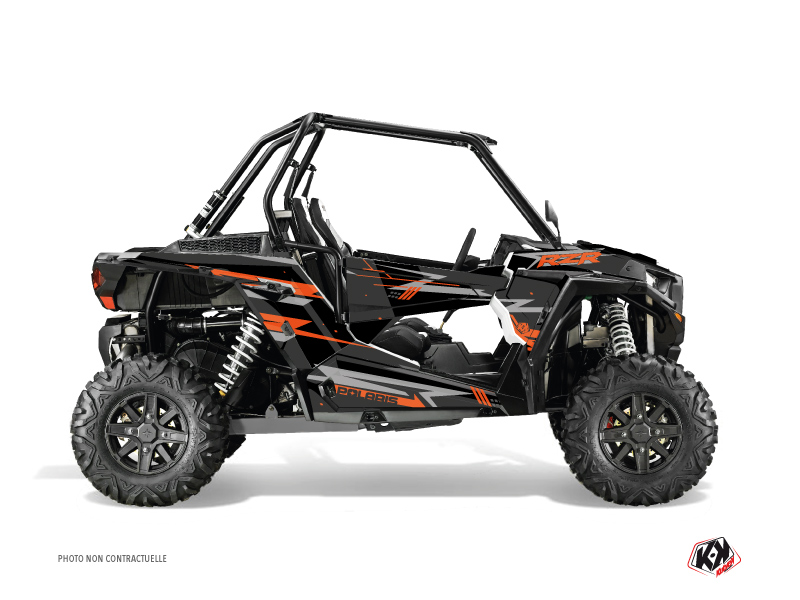 Kit Déco SSV Abstract Polaris RZR 1000 Gris Orange