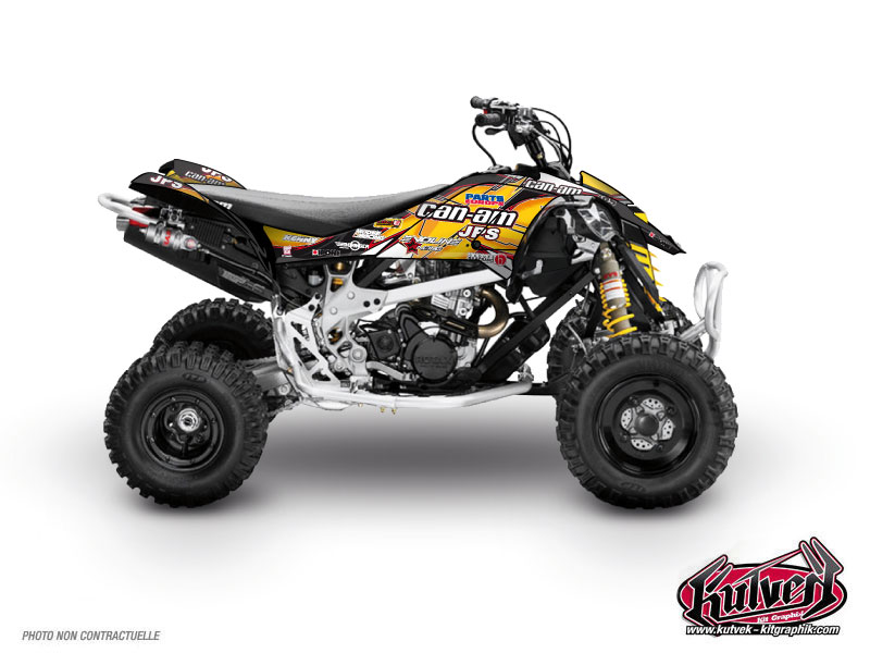 Can Am DS 450 ATV Replica Adrian Mangieu Graphic Kit 2011