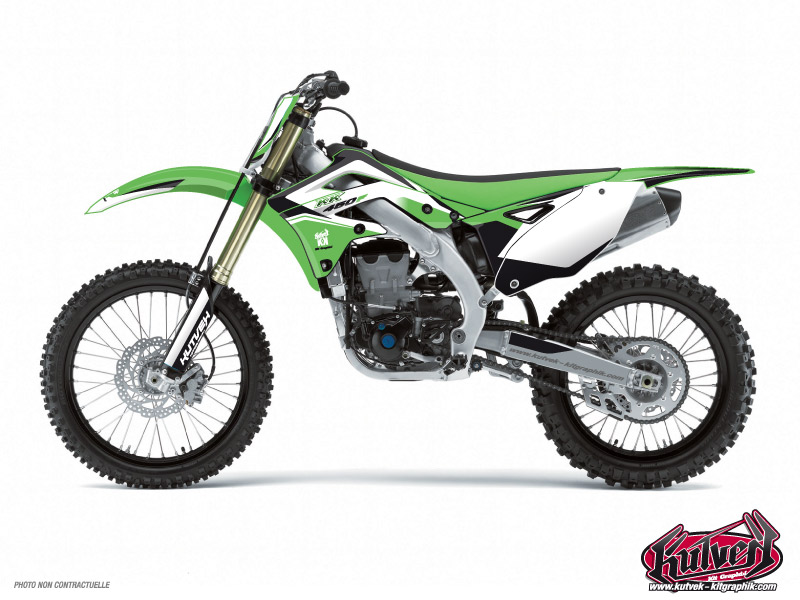 Kawasaki 250 KX Dirt Bike Assault Graphic Kit