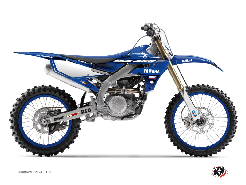 Kit Déco Moto Cross Basik Yamaha 450 YZF Bleu