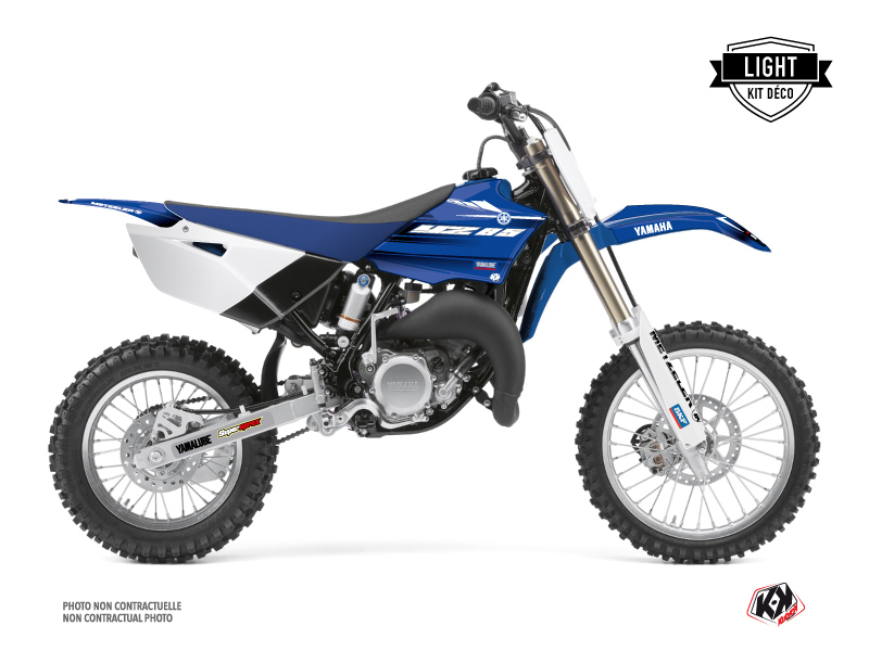 Kit Déco Moto Cross Basik Yamaha 85 YZ Bleu LIGHT