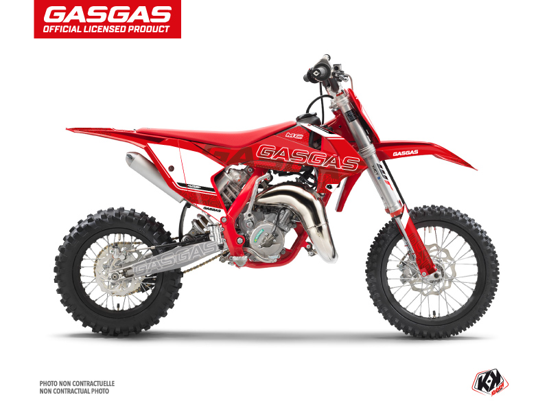 Kit Déco Moto Cross Border GASGAS MC 65 Rouge