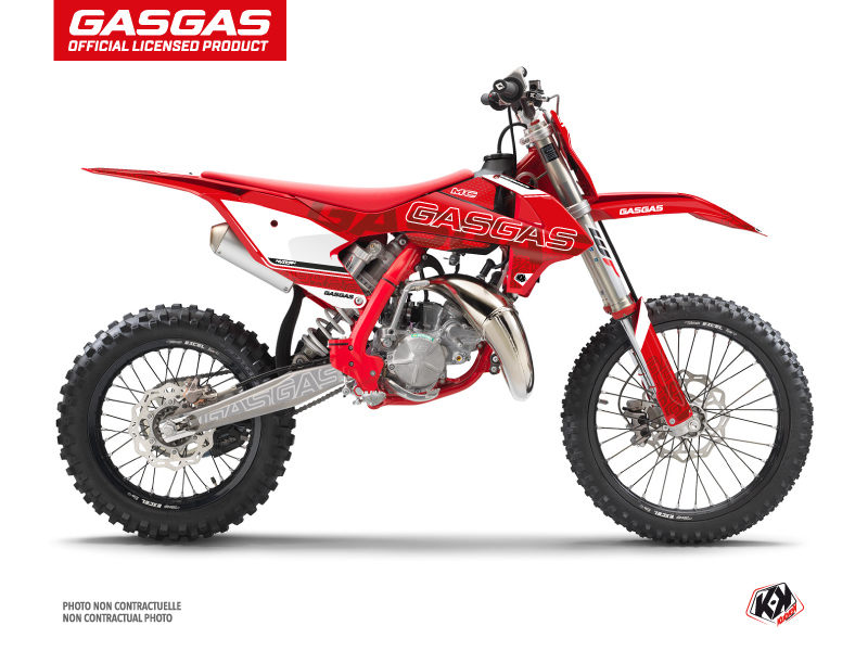 Kit Déco Moto Cross Border GASGAS MC 85 Rouge