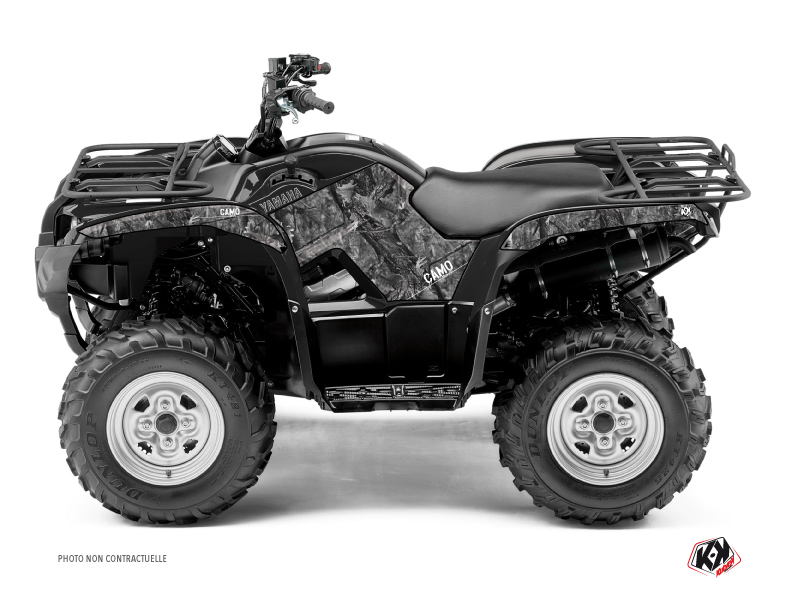 Yamaha 125 Grizzly ATV Camo Graphic Kit Grey