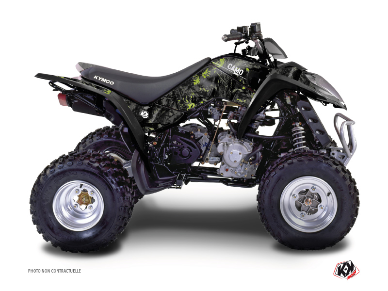 Kit Déco Quad Camo Kymco 300 MAXXER Noir Vert