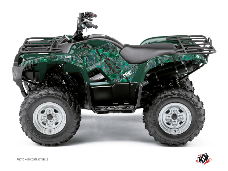 Kit Déco Quad Camo Yamaha 300 Grizzly Vert