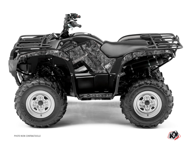 Yamaha 450 Grizzly ATV Camo Graphic Kit Grey