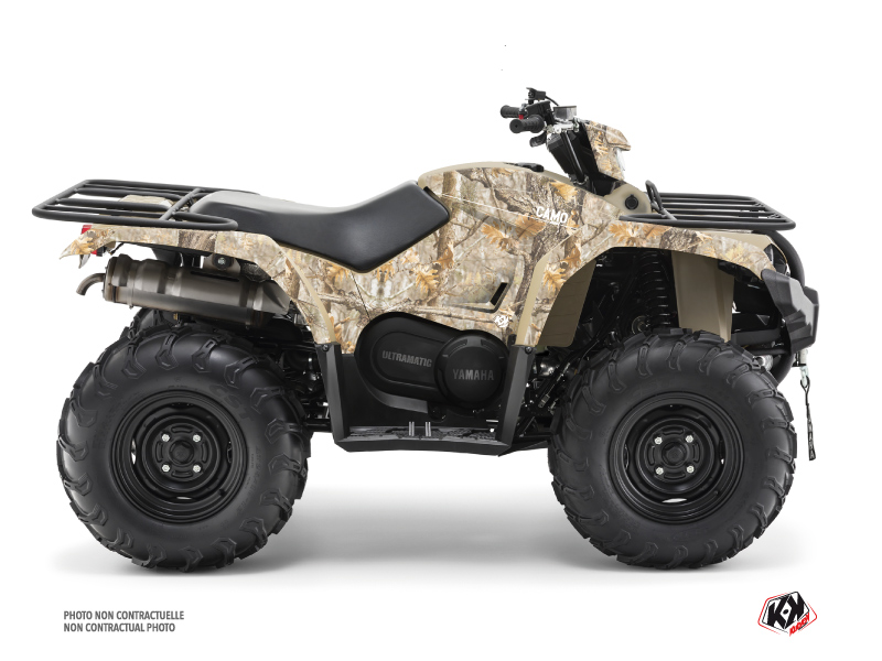 Yamaha 450 Kodiak ATV Camo Graphic Kit Sand